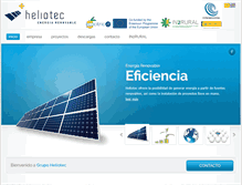 Tablet Screenshot of heliotec.es